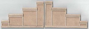 GCLaser Abutments Concrete 2/ N-Scale GCLaser Abutments Concrete 2/ N-Scale