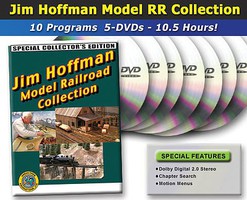 Greenfrog Jim Hoffman Model RR DVD Collection 5 Disc Set, 10 Hours, 16 Minutes Greenfrog Jim Hoffman Model RR DVD Collection 5 Disc Set, 10 Hours, 16 Minutes