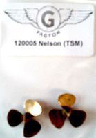 G-Factor British Nelson Brass Propellers for TSM Plastic Model Ship Accessory 1/200 Scale #120005 G-Factor British Nelson Brass Propellers for TSM Plastic Model Ship Accessory 1/200 Scale #120005