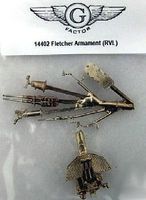 G-Factor USS Fletcher White Bronze Armament for Revell Plastic Model Ship Accessory 1/144 #14402 G-Factor USS Fletcher White Bronze Armament for Revell Plastic Model Ship Accessory 1/144 #14402