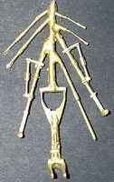 G-Factor Mirage III/KFIR Brass Landing Gear for Revell Plastic Model Aircraft Parts 1/32 #32005 G-Factor Mirage III/KFIR Brass Landing Gear for Revell Plastic Model Aircraft Parts 1/32 #32005