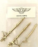 G-Factor B25 Mitchell White Bronze Landing Gear Plastic Model Aircraft Parts 1/32 Scale #32025 G-Factor B25 Mitchell White Bronze Landing Gear Plastic Model Aircraft Parts 1/32 Scale #32025