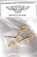 G-Factor F4U Corsair White Bronze Landing Gear for Tamiya Plastic Model Aircraft Parts 1/32 #32027 G-Factor F4U Corsair White Bronze Landing Gear for Tamiya Plastic Model Aircraft Parts 1/32 #32027