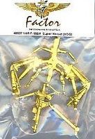 G-Factor FA18E/F Super Hornet Brass Landing Gear Plastic Model Aircraft Parts 1/48 Scale #48007 G-Factor FA18E/F Super Hornet Brass Landing Gear Plastic Model Aircraft Parts 1/48 Scale #48007