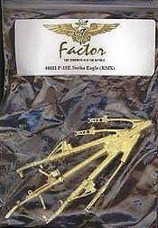 G-Factor F15E Strike Eagle Brass Landing Gear for Revell Plastic Model Aircraft Parts 1/48 #48011