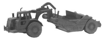 GHQ C 631 E Earth Mover/Scraper (Unpainted Metal Kit) N Scale Model Railroad Vehicle #53010