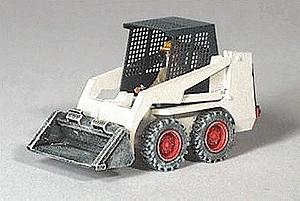 GHQ Bobcat Skid-Steer Loader (Unpainted Metal Kit) HO Scale Model Vehicle #61001