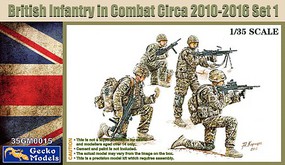 Gecko-Modles 1/35 British Infantry in Combat Set 1 2010-2016 (4)