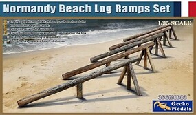 Gecko-Modles 1/35 Normandy Beach Log Ramps Set (5)