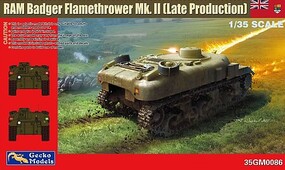 Gecko-Models 1/35 RAM Badger Mk II Late Production Flamethrower Tank