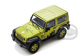 Green-Light Jeep Wrangler US Army HT Diecast Model Truck 1/43 Scale #86042 Green-Light Jeep Wrangler US Army HT Diecast Model Truck 1/43 Scale #86042