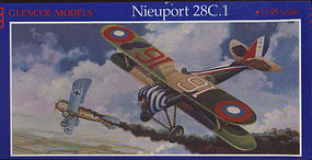Glencoe Nieuport 28C1 BiPlane Plastic Model Airplane Kit 1/48 Scale #05114 Glencoe Nieuport 28C1 BiPlane Plastic Model Airplane Kit 1/48 Scale #05114