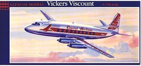 Vickers Viscount 745 Aircraft Plastic Model Airplane Kit 1/96 Scale #05501