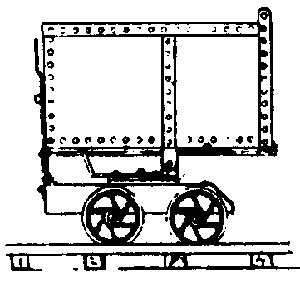 Grandt 18 Gauge Rotary Mine Car O Scale Model Train Freight Car #3024