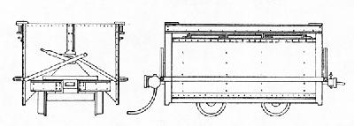 Grandt Koppel Mine Car - 36 Gauge (2) O Scale Model Train Freight Car #3102