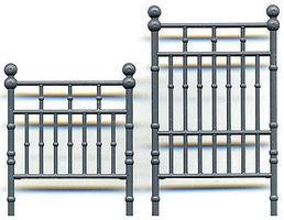 Grandt Wrought Iron Bed Headboard & Footboard O Scale Model Railroad Building Accessory #3587 Grandt Wrought Iron Bed Headboard & Footboard O Scale Model Railroad Building Accessory #3587