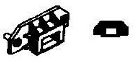 Grandt D&RGW Boxcar Coupler Pockets (4) HO Scale Model Train Coupler #5006 Grandt D&RGW Boxcar Coupler Pockets (4) HO Scale Model Train Coupler #5006