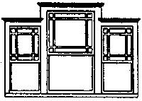Grandt Gable & Dormer Window (4) HO Scale Model Railroad Building Accessory #5223