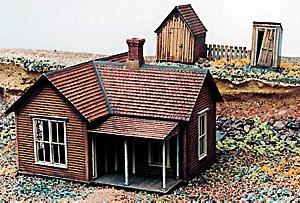 Grandt No Problem Joes House Kit HO Scale Model Railroad Building #5906