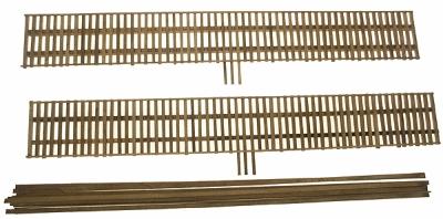 Grand-Central Deck w/stringers 24   2/ - O-Scale (2)