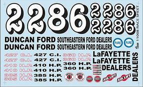 Gofer-Racing 1960s Style Nascar Sponsors, Horsepower, Cubic-Inch