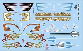 Custom Car Trim Plastic Model Vehicle Decal 1/24 Scale #11017