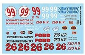Gofer-Racing 1956 Ford Curtis Turner Race Car Graphics