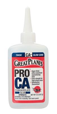 Great-Planes Pro CA- Glue 2 oz Thick