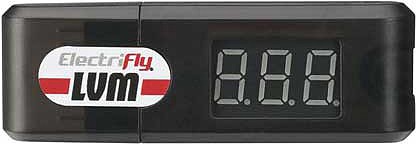 Great-Planes ElectriFly Lithium Voltmeter LVM 2-6S LiPo