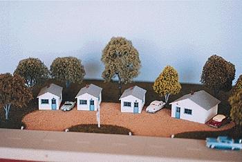 Great-West Cottages and houses    4/ - HO-Scale (4)