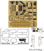 Green-Strawberry 1/72 Star Wars Y-Wing Starfighter Detail Set for BAN (Photo-Etch) Green-Strawberry 1/72 Star Wars Y-Wing Starfighter Detail Set for BAN (Photo-Etch)