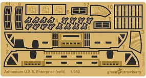 Green-Strawberry 1/350 Star Trek USS Enterprise (Refit) Arboretum Detail Set for PLL (Photo-Etch) Green-Strawberry 1/350 Star Trek USS Enterprise (Refit) Arboretum Detail Set for PLL (Photo-Etch)