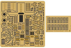 Green-Strawberry 1/2700 Star Wars Star Destroyer Detail Set for ZVE & RMX (Photo-Etch) Green-Strawberry 1/2700 Star Wars Star Destroyer Detail Set for ZVE & RMX (Photo-Etch)
