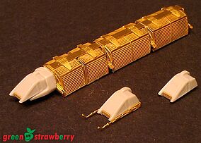 Green-Strawberry 1/350 WorkBee #2- Cargo Train & Grabber Pack (Photo-Etch & Resin) Green-Strawberry 1/350 WorkBee #2- Cargo Train & Grabber Pack (Photo-Etch & Resin)