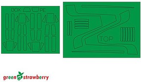 Green-Strawberry 1/72 Star Wars Y-Wing Starfighter Mask for BAN Green-Strawberry 1/72 Star Wars Y-Wing Starfighter Mask for BAN