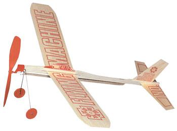 Guillows Flying Machine Glider Rubber Pwd