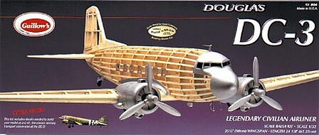 35-1/2 Wingspan DC3 Civilian Kit