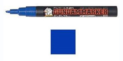 Gunze-Sangyo Mr. Hobby Gundam Marker Blue Hobby Craft Paint Marker #gm6