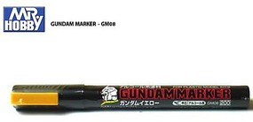 Gunze-Sangyo Mr. Hobby Gundam Marker Yellow Hobby Craft Paint Marker #gm8 Gunze-Sangyo Mr. Hobby Gundam Marker Yellow Hobby Craft Paint Marker #gm8