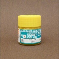 Gunze-Sangyo Aqueous Gloss Yellow 10ml Bottle Hobby and Plastic Model Acrylic Paint #h4