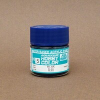 Gunze-Sangyo Aqueous Gloss Blue 10ml Bottle Hobby and Plastic Model Acrylic Paint #h5