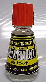 Gunze-Sangyo Mr. Cement 25ml Bottle - Hobby and Model Enamel Paint #mc124