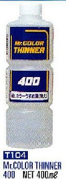 Gunze-Sangyo Mr. Color Thinner 400ml Plastic Bottle