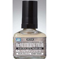 Gunze-Sangyo Mr Weathering Color Sandy Wash 40ml Bottle Hobby and Model Paint Supply #wc04