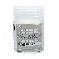 Gunze-Sangyo Mr. Crystal Color Ruby Red 18ml Bottle Hobby and Plastic Model Lacquer Paint #xc03