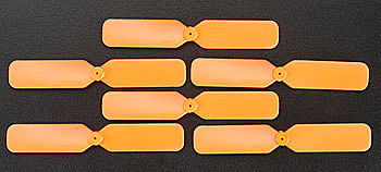 Grand-Wing 2.5x.75 Prop 64x20mm Orange (6)