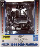 Hawk-Models 1948 Ford Flat Head V-8 Engine Pre Built Metal Body Plastic Model Engine 1/6 Scale #11082 Hawk-Models 1948 Ford Flat Head V-8 Engine Pre Built Metal Body Plastic Model Engine 1/6 Scale #11082