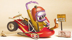 Hawk-Models Weird-Oh's Figure Endsville Eddie Short Stop Stupe Plastic Model Figure Kit #16005 Hawk-Models Weird-Oh's Figure Endsville Eddie Short Stop Stupe Plastic Model Figure Kit #16005