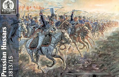 Hat 1/72 Waterloo- Prussian Hussars 1813-15 (14 Mtd)