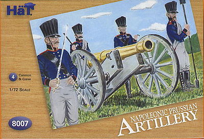 Hat Prussian Artillery 1/72 Scale Plastic Model Military Figure #8007